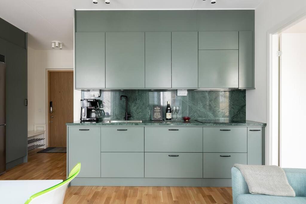 Apartament Modern Elegance I Hagastaden Sztokholm Zewnętrze zdjęcie