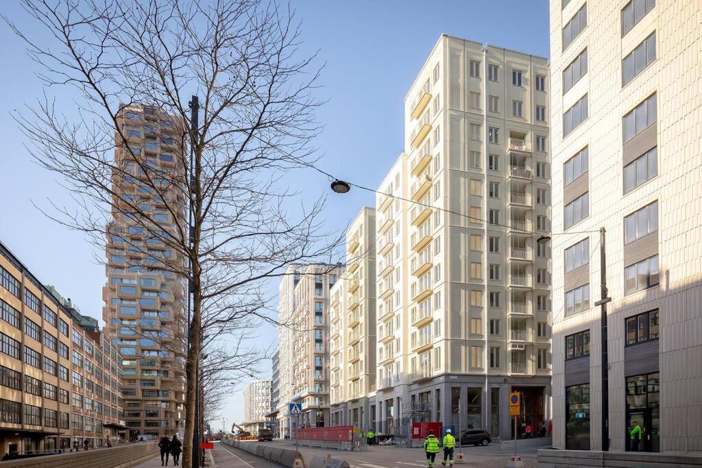 Apartament Modern Elegance I Hagastaden Sztokholm Zewnętrze zdjęcie