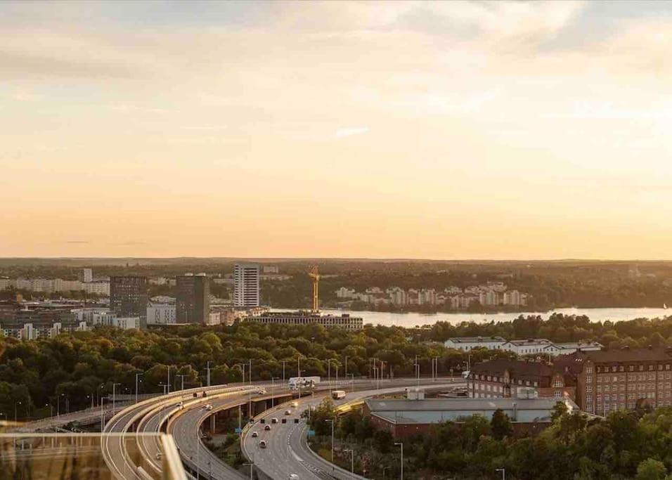 Apartament Modern Elegance I Hagastaden Sztokholm Zewnętrze zdjęcie
